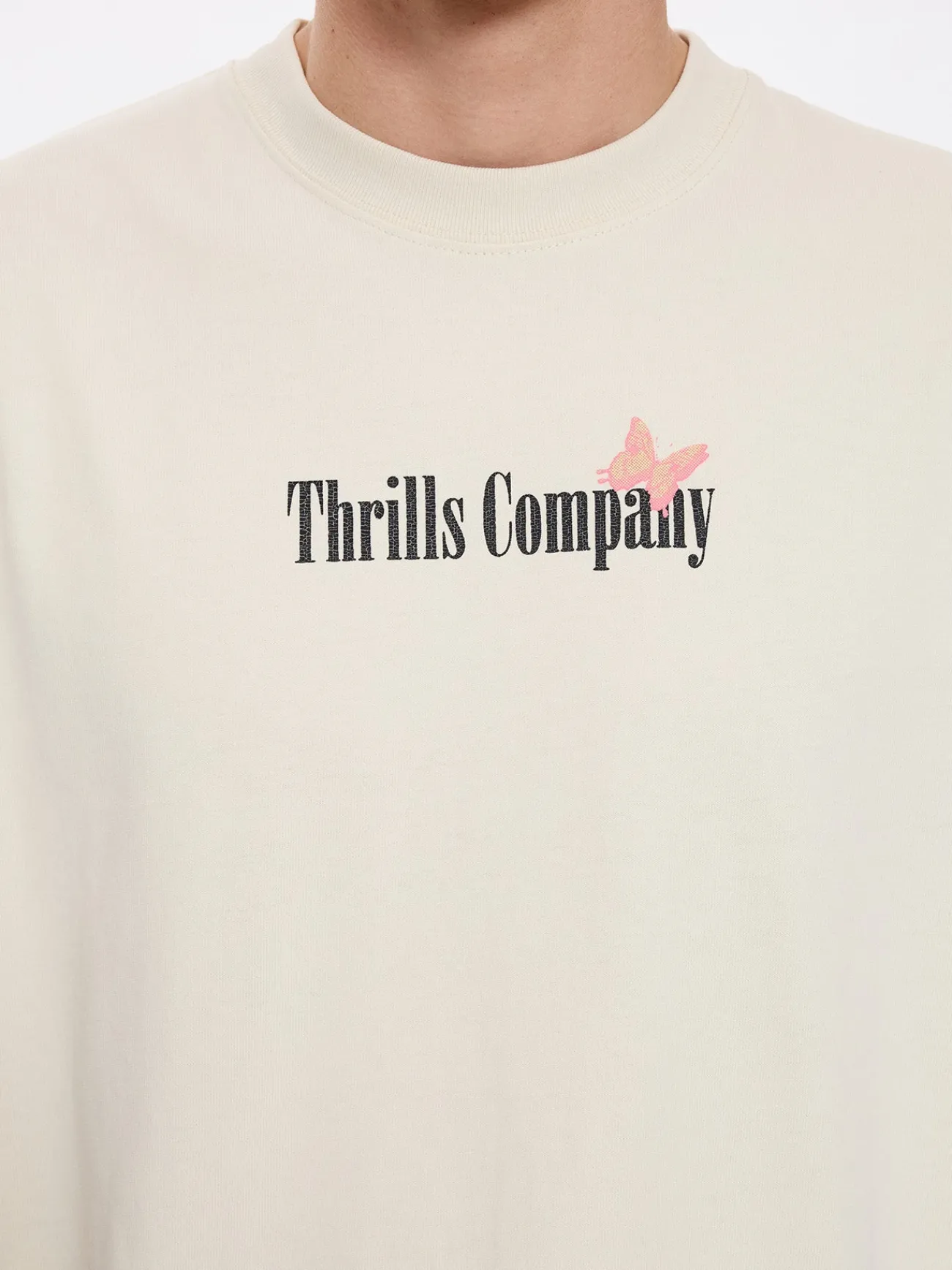 New Thrills Adapt Box Fit Oversize Tee - Heritage White HeritageWhite