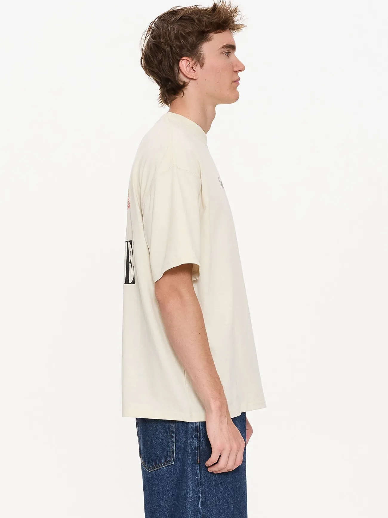 New Thrills Adapt Box Fit Oversize Tee - Heritage White HeritageWhite