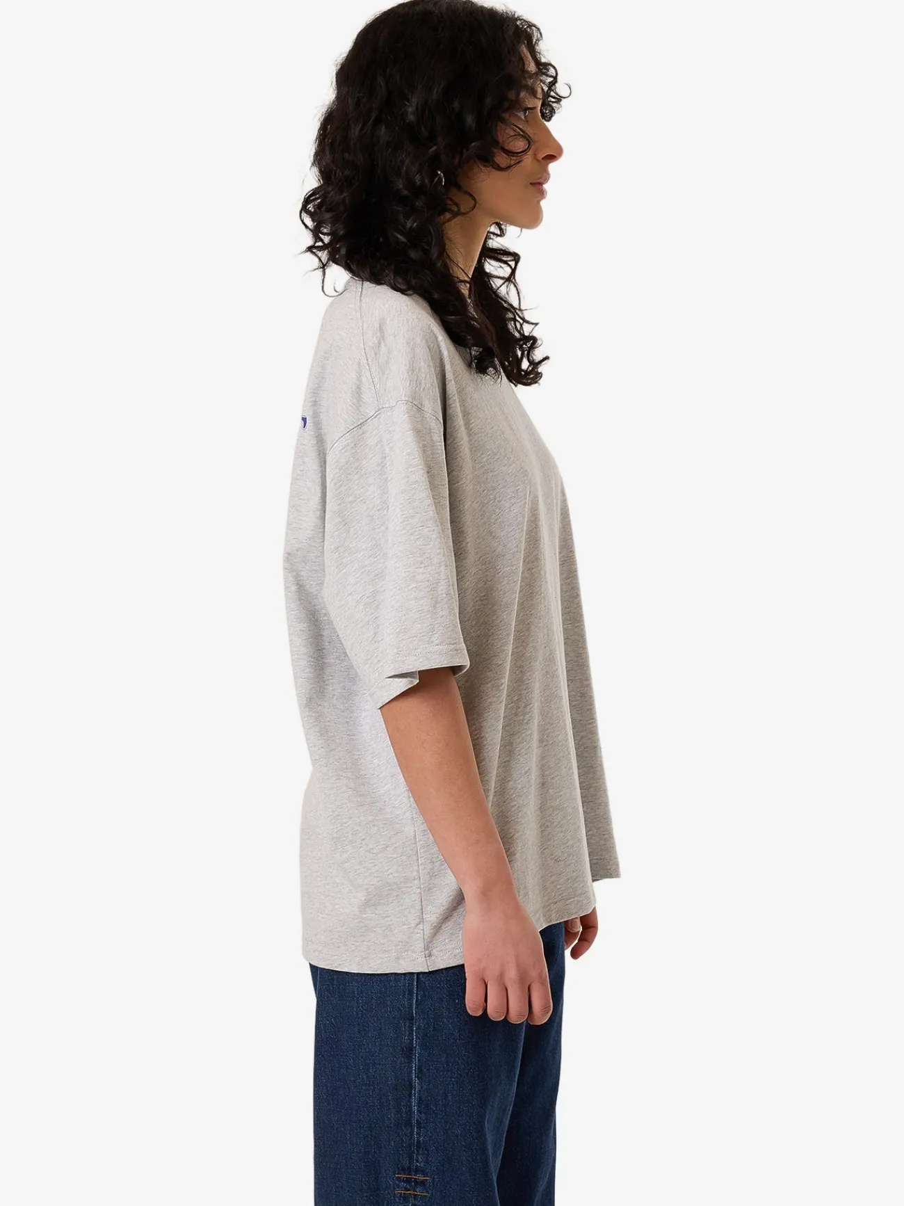 Sale Thrills Ambient Connection Oversized Tee - Snow Marle SnowMarle