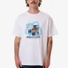 Discount Thrills Anarchy JAMES ADAMS Merch Fit Tee - White