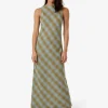 Hot Thrills Ansley Arianna Maxi Dress - Stone Blue StoneBlue