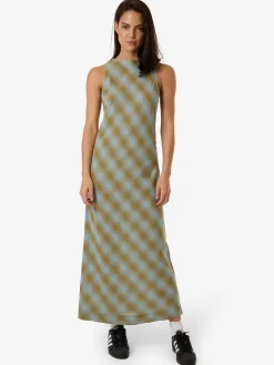 Hot Thrills Ansley Arianna Maxi Dress - Stone Blue StoneBlue