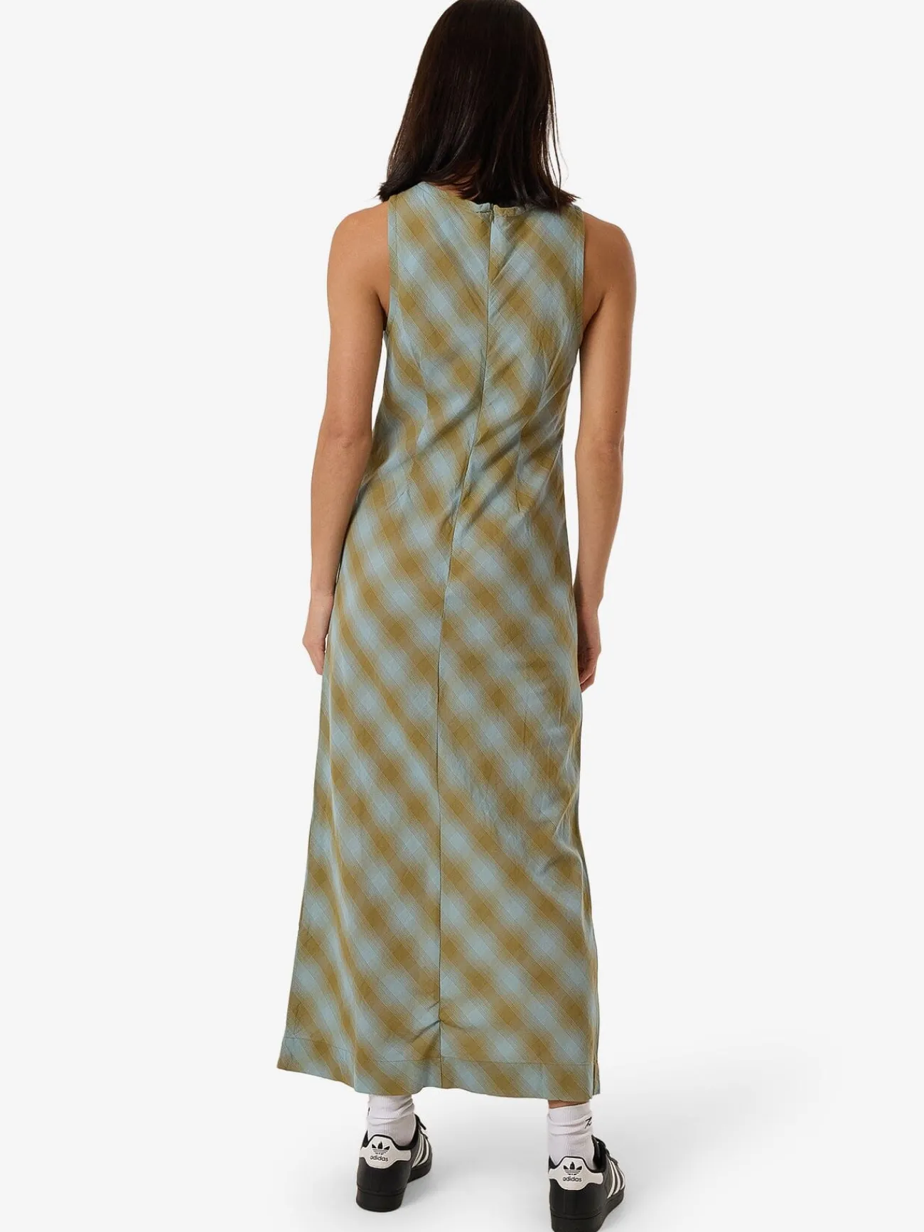 Hot Thrills Ansley Arianna Maxi Dress - Stone Blue StoneBlue