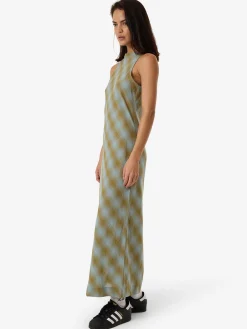 Hot Thrills Ansley Arianna Maxi Dress - Stone Blue StoneBlue