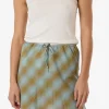 Fashion Thrills Ansley Bias Skirt - Stone Blue StoneBlue