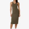 Online Thrills Apex Tank Dress - Tarmac