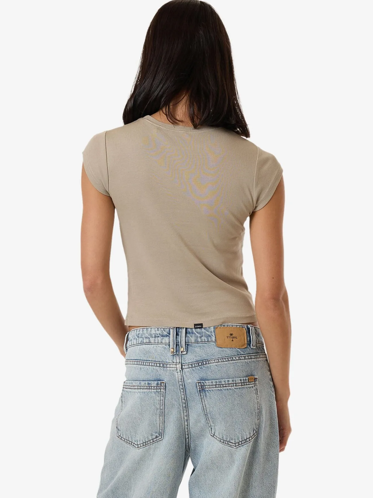 New Thrills Arena Club Tee - Stone