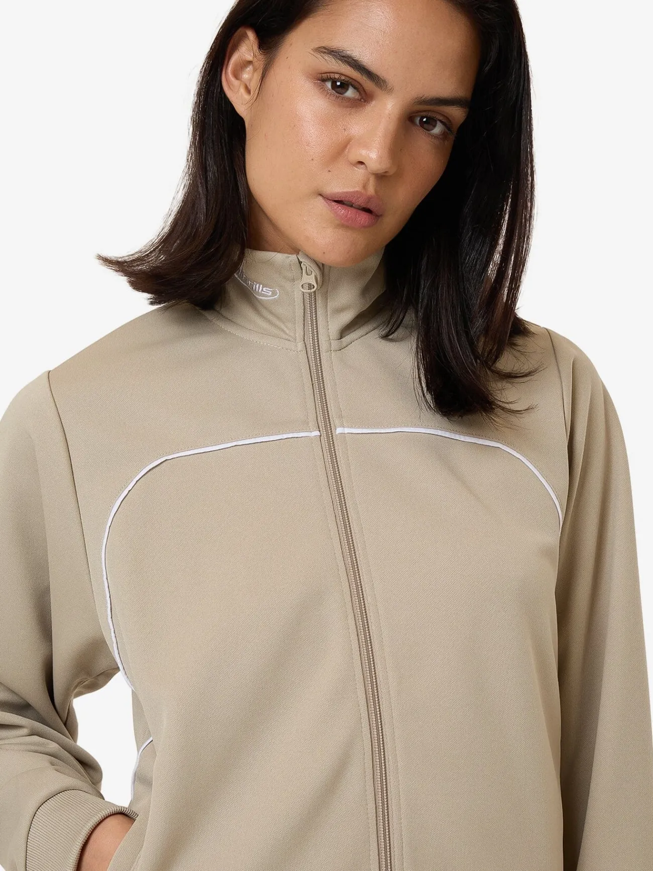 Discount Thrills Arena Tricot Track Jacket - Stone