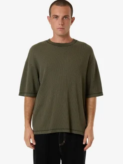 Sale Thrills Arts & Industrial Box Fit Oversize Short Tee - Grape Leaf GrapeLeaf