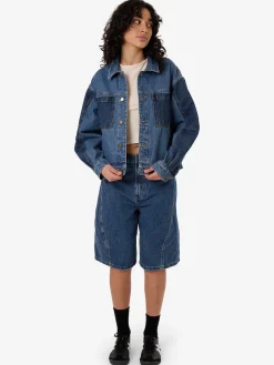Outlet Thrills Bailey Jacket - Two Tone Blue TwoToneBlue