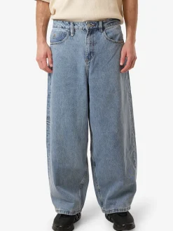 New Thrills Barrel Leg Jean - Garage Blue GarageBlue