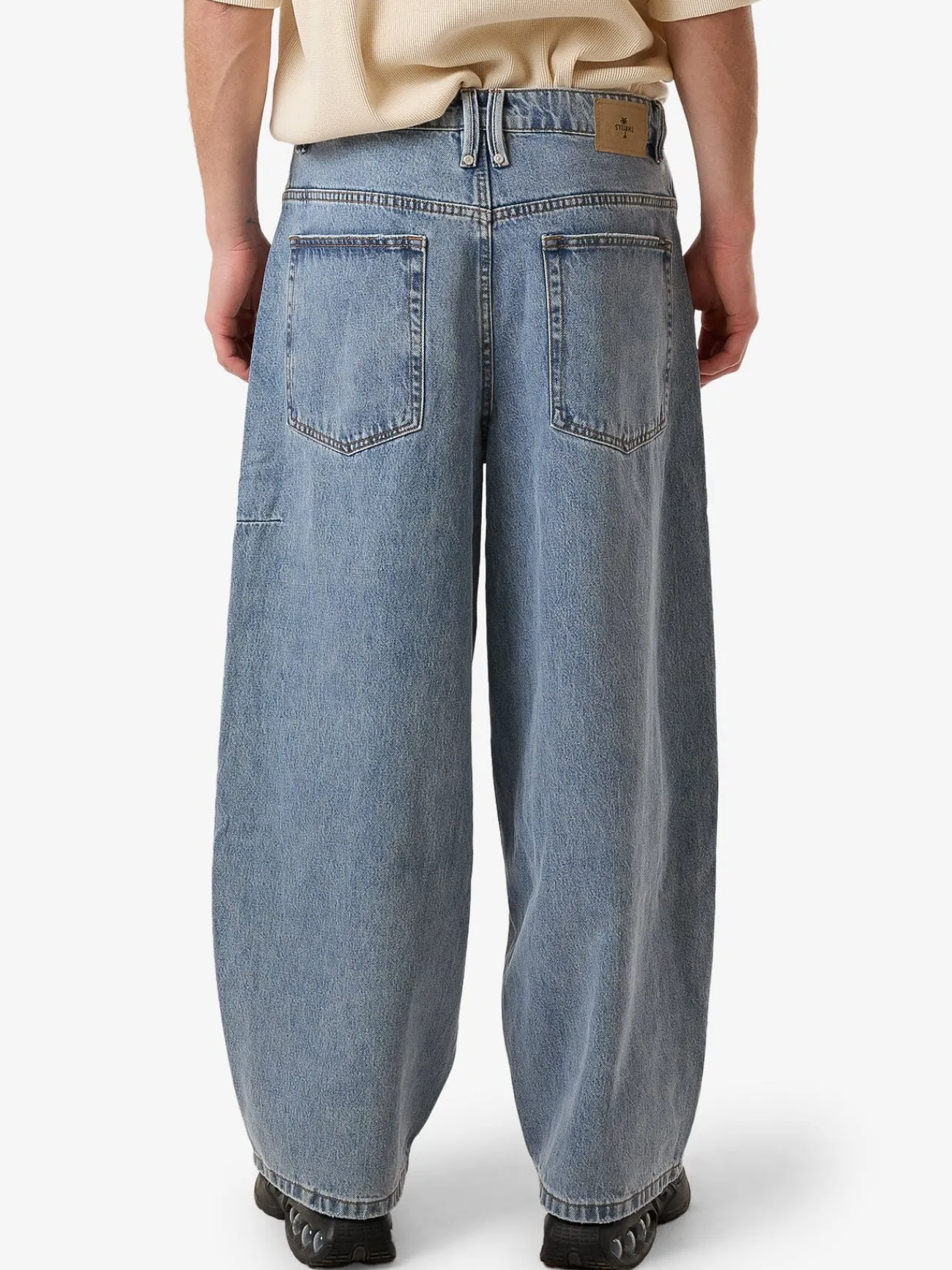 New Thrills Barrel Leg Jean - Garage Blue GarageBlue