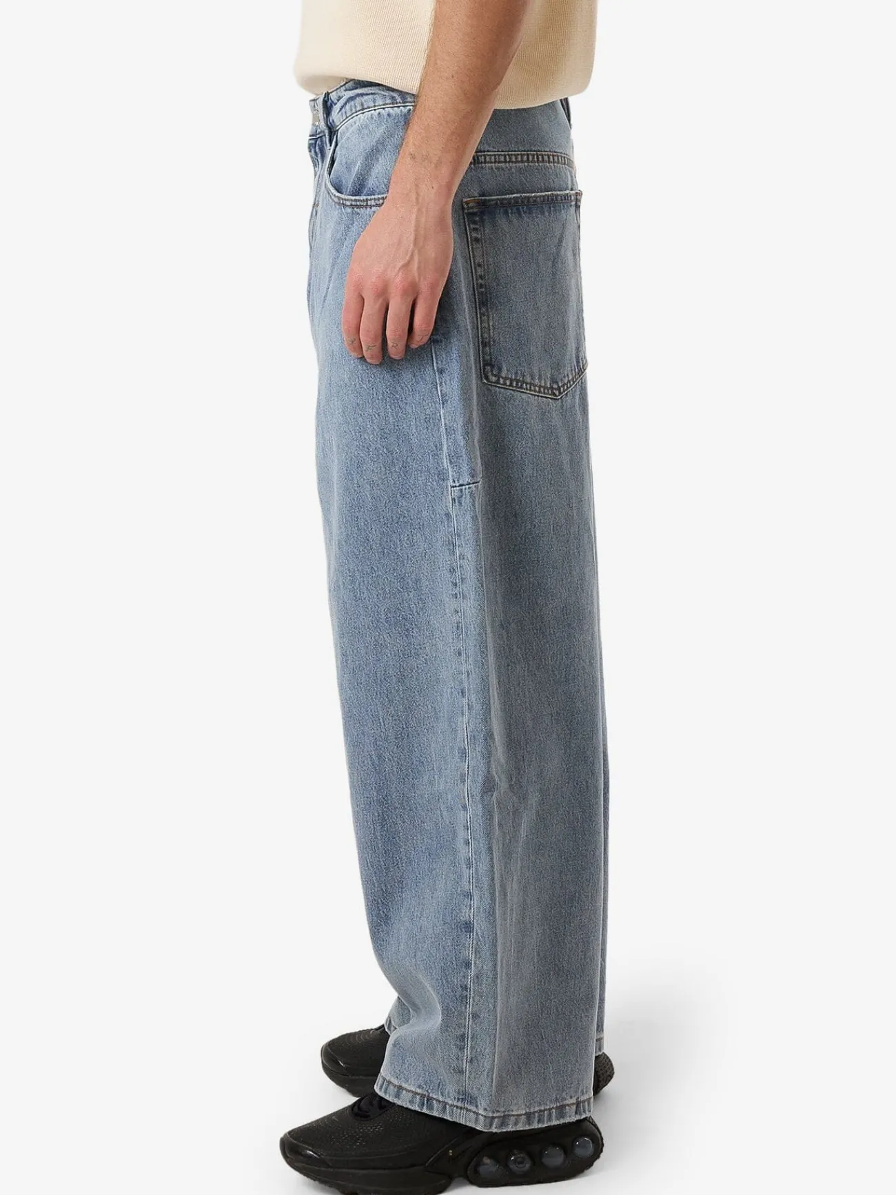 New Thrills Barrel Leg Jean - Garage Blue GarageBlue