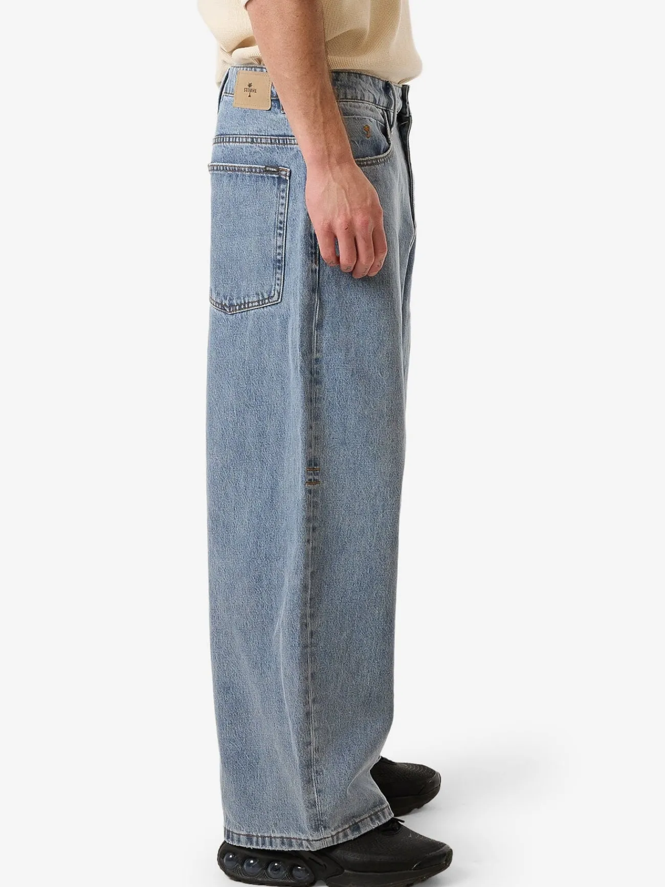 New Thrills Barrel Leg Jean - Garage Blue GarageBlue