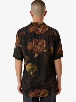 Best Thrills Beauty In Darkness Bowling Shirt - Mood Black MoodBlack