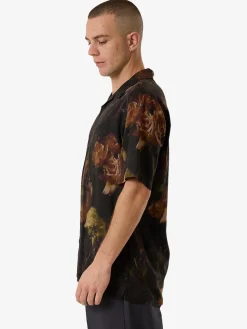 Best Thrills Beauty In Darkness Bowling Shirt - Mood Black MoodBlack