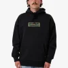 Online Thrills Behind It All Slouch Pull On Hood - Pirate Black PirateBlack