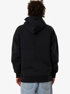 Online Thrills Behind It All Slouch Pull On Hood - Pirate Black PirateBlack