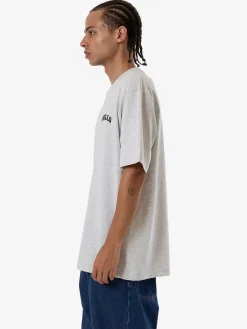 Discount Thrills Believe Oversize Fit Tee - White Marle WhiteMarle