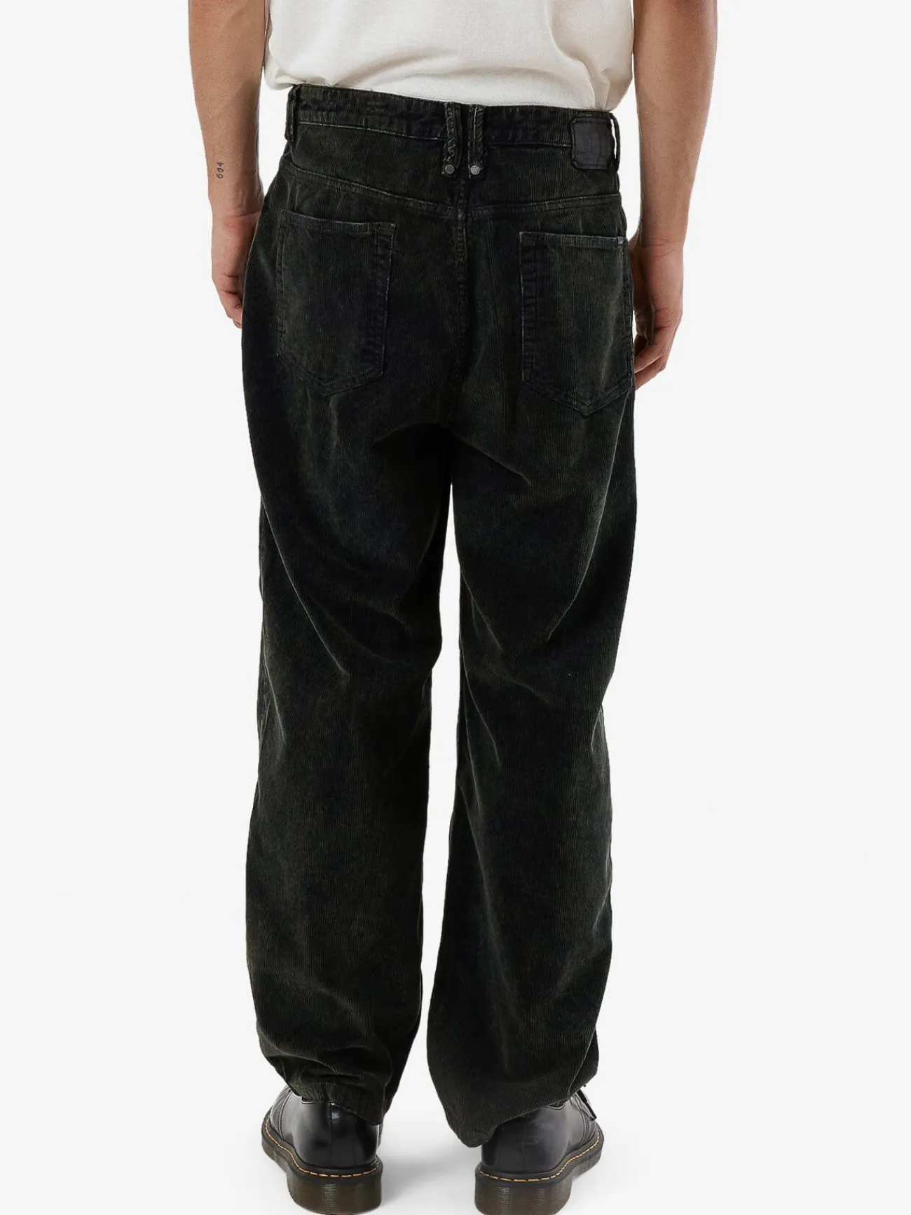 Fashion Thrills Big Slacker Cord Jean - Black India Ink BlackIndiaInk