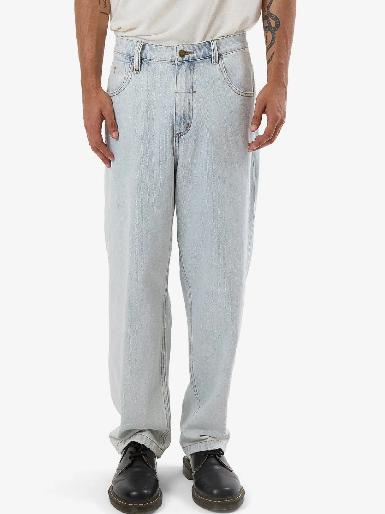 Outlet Thrills Big Slacker Denim Jean - Dirty Fade DirtyFade