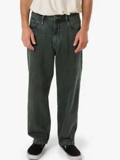 Fashion Thrills Big Slacker Denim Jean - Dark Forest DarkForest