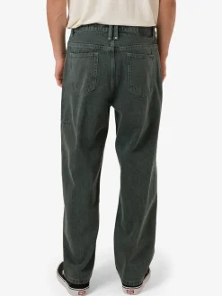 Fashion Thrills Big Slacker Denim Jean - Dark Forest DarkForest