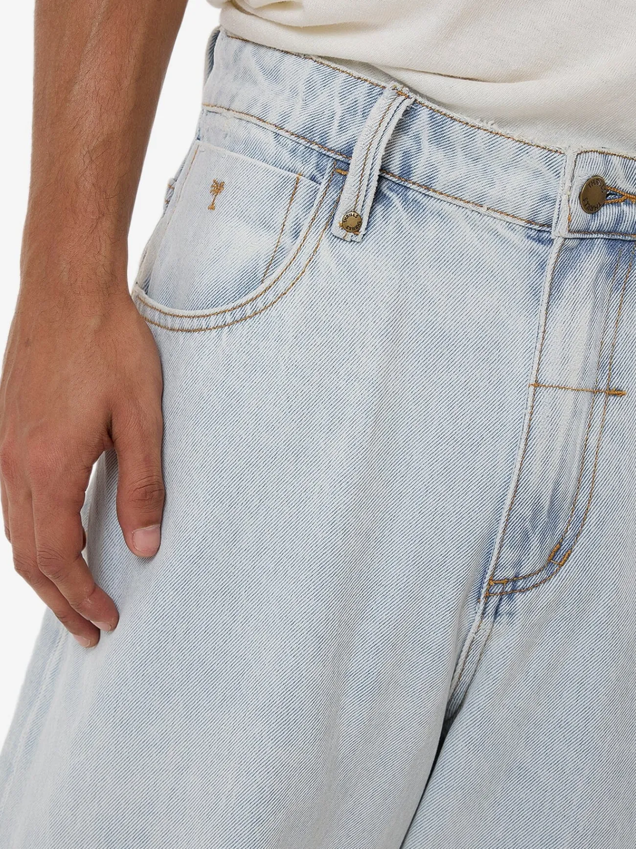 Outlet Thrills Big Slacker Denim Jean - Dirty Fade DirtyFade