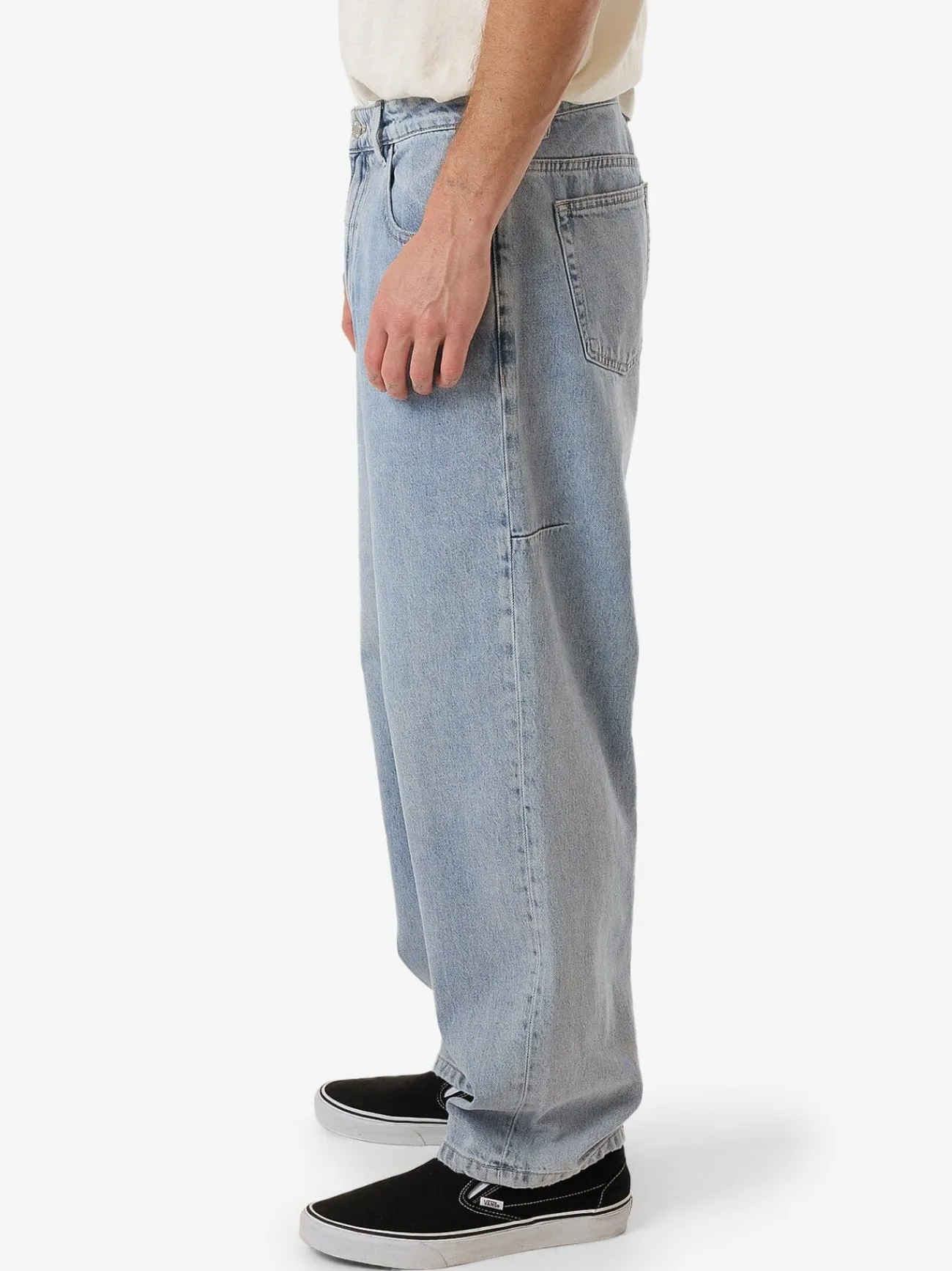 Fashion Thrills Big Slacker Denim Jean - Endless Blue EndlessBlue