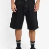 Online Thrills Big Slacker Denim Short - Black Rinse BlackRinse