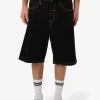 Hot Thrills Big Slacker Denim Short - Black Rinse BlackRinse