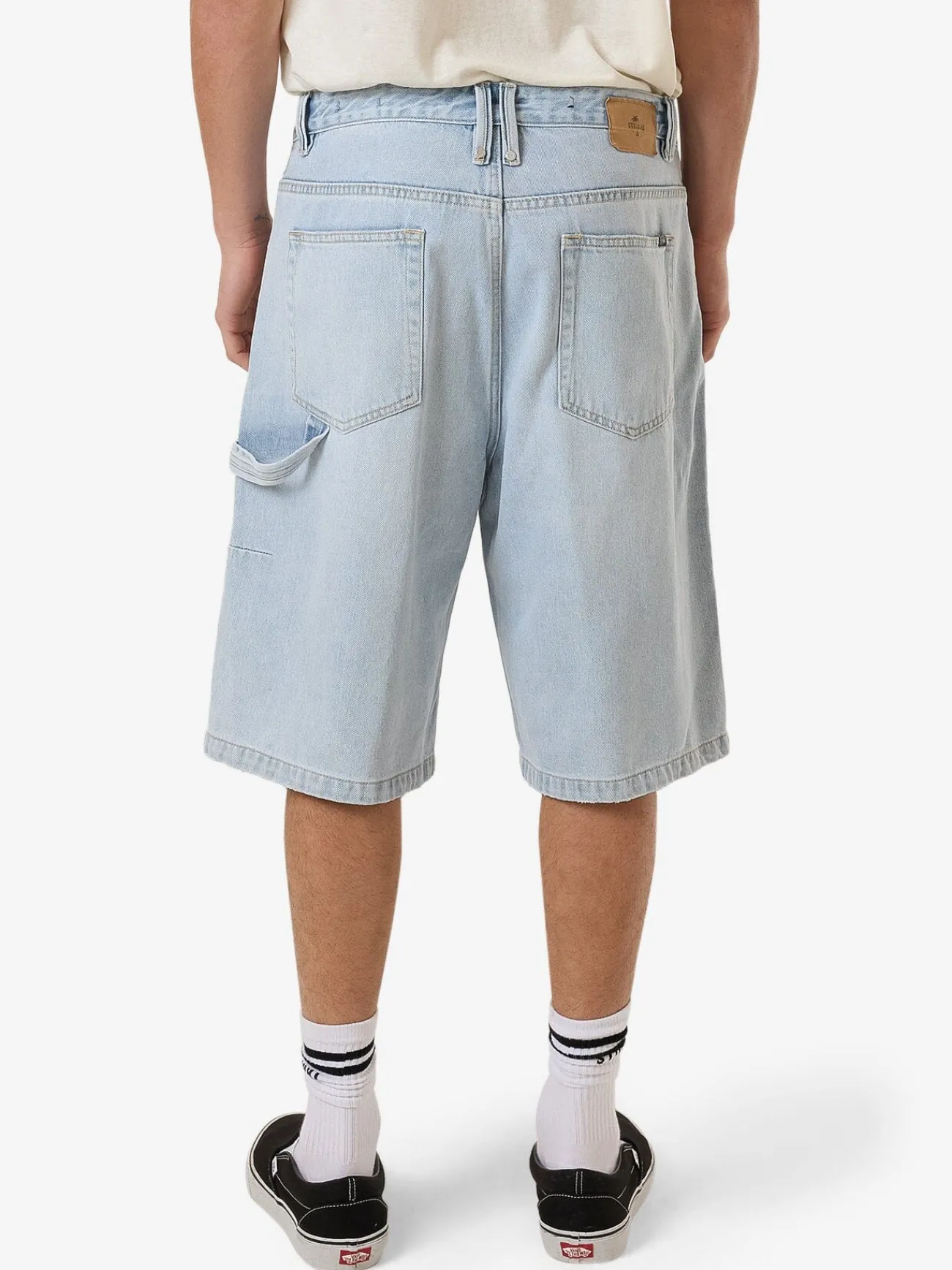 Discount Thrills Big Slacker Denim Short - Ether Blue EtherBlue
