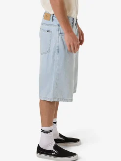 Discount Thrills Big Slacker Denim Short - Ether Blue EtherBlue