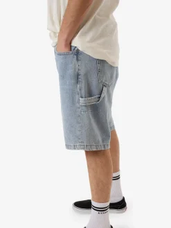 Hot Thrills Big Slacker Denim Short - Endless Blue EndlessBlue