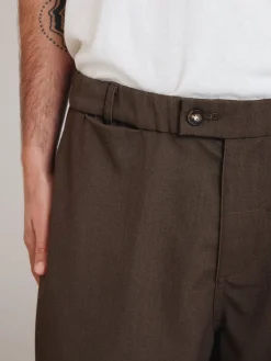 Hot Thrills Big Slacker Pub Short - Dark Brindle DarkBrindle