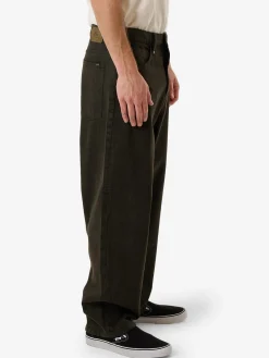 Clearance Thrills Biggest Slacker Denim Jean - Dark Canteen DarkCanteen