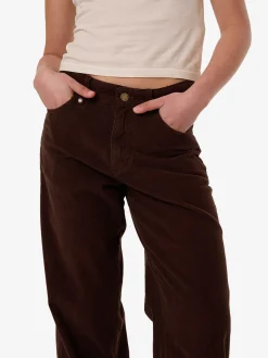 Clearance Thrills Billie Low Cord Pant - Dark Coffee DarkCoffee