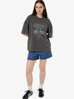 Sale Thrills Bitter End Oversized Tee - Merch Black MerchBlack