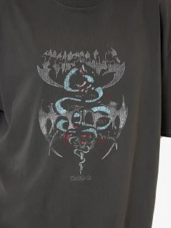 Sale Thrills Bitter End Oversized Tee - Merch Black MerchBlack