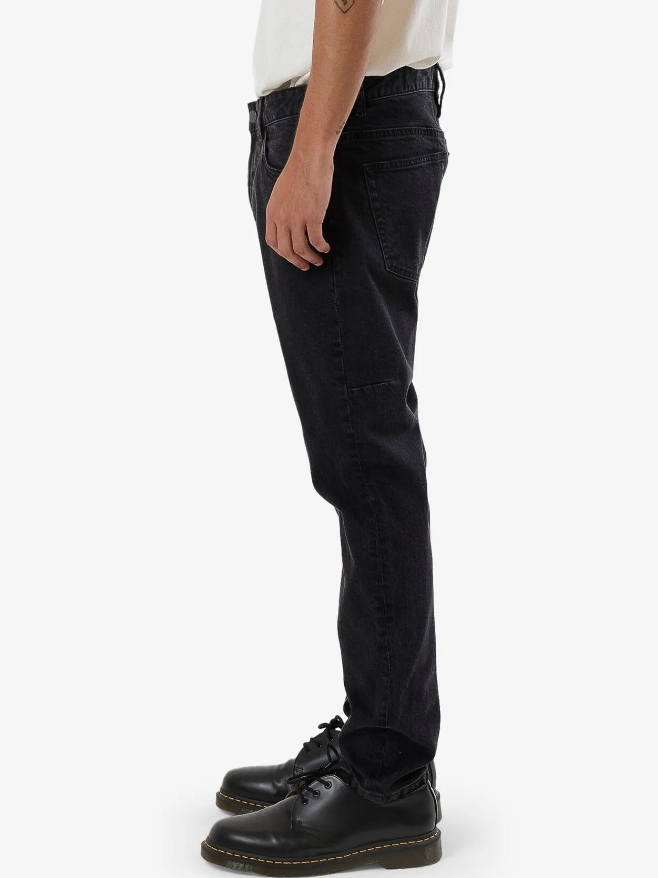 Sale Thrills Bones Denim Jean - Aged Black AgedBlack