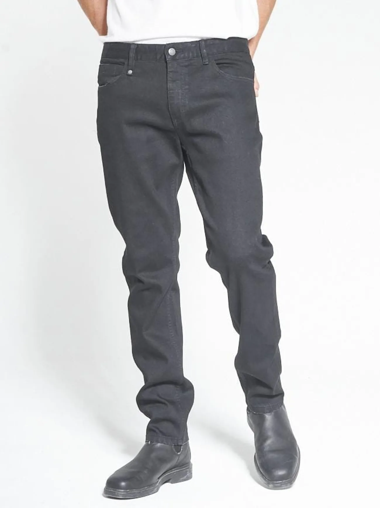 Outlet Thrills Bones Denim Jean - Black Rinse BlackRinse