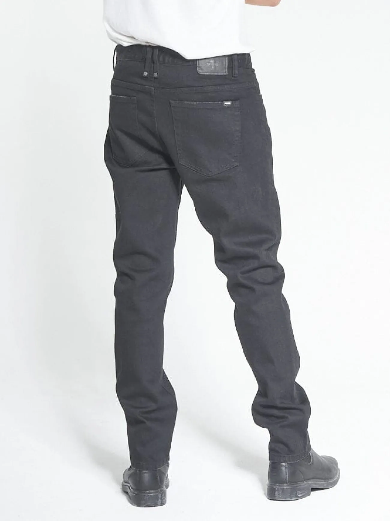 Outlet Thrills Bones Denim Jean - Black Rinse BlackRinse