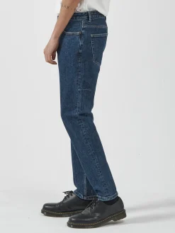 Best Thrills Bones Denim Jean - Dark Rinse Blue DarkRinseBlue