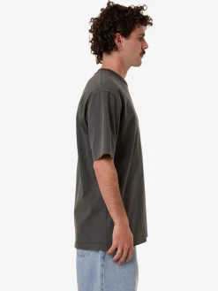 Discount Thrills Born To Fly Embro Oversize Fit Tee - Merch Black MerchBlack