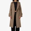 Best Thrills Cache Trench Coat - String