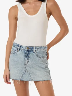 Sale Thrills Candy Skirt - Tainted Blue TaintedBlue
