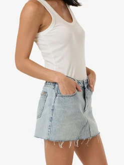 Sale Thrills Candy Skirt - Tainted Blue TaintedBlue