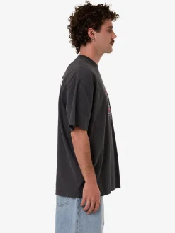 Discount Thrills Chain Of Formation Box Fit Oversize Tee - Dark Charcoal DarkCharcoal