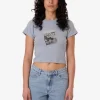 Hot Thrills Chaotic Growth Mini Tee - Ashley Blue AshleyBlue