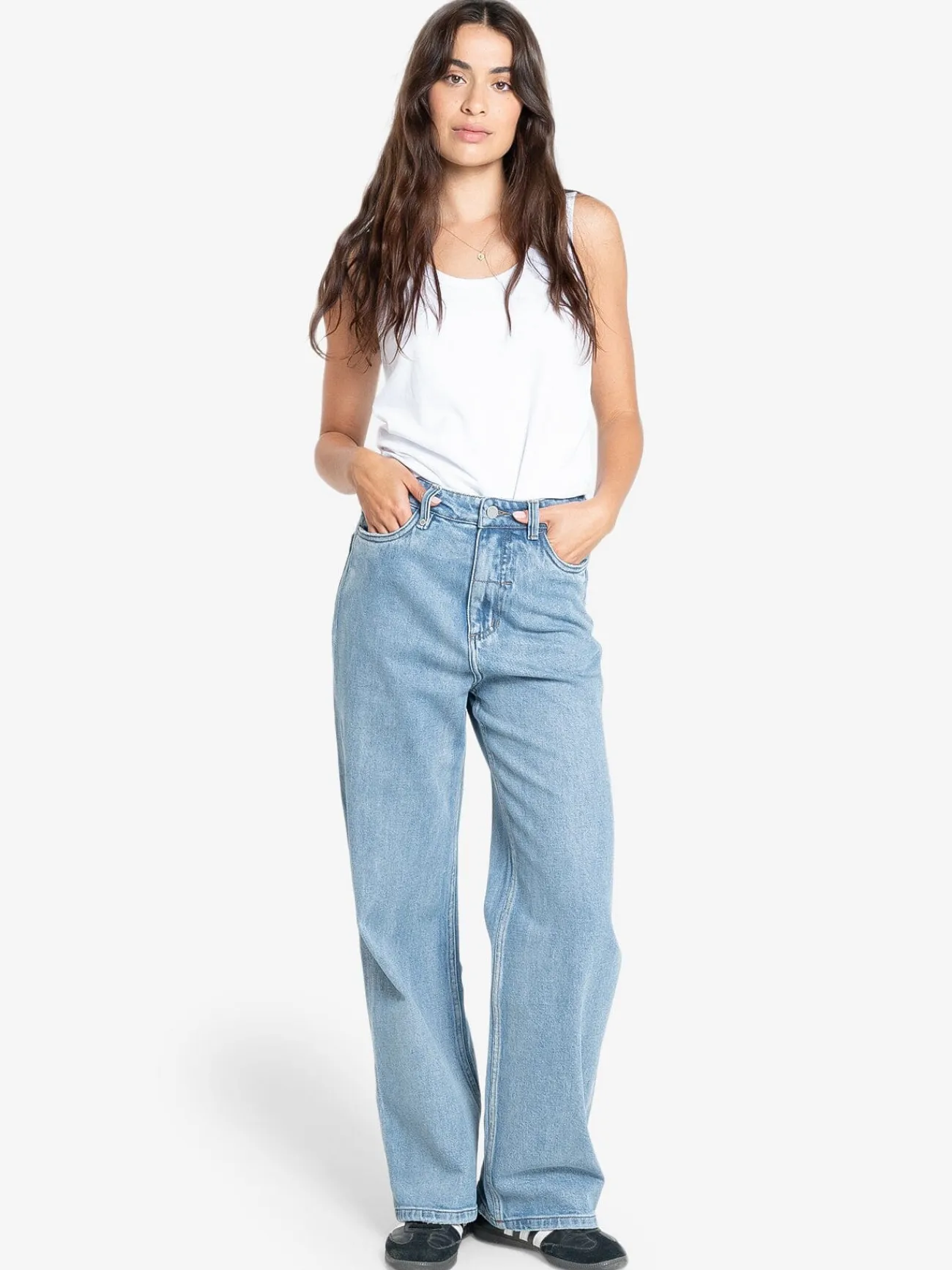 New Thrills Cherry Jean - Vintage Timeworn Blue VintageTimewornBlue
